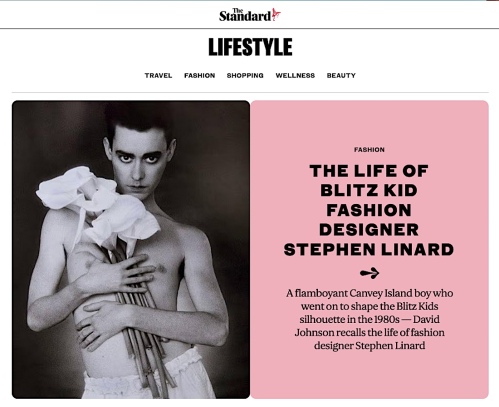 Stephen Linard, Blitz Kids, fashion, New Romantics, Swinging80s,